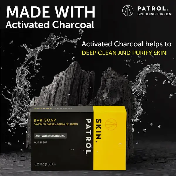 Savon Purifiant au Charbon Actif - Skin Patrol
