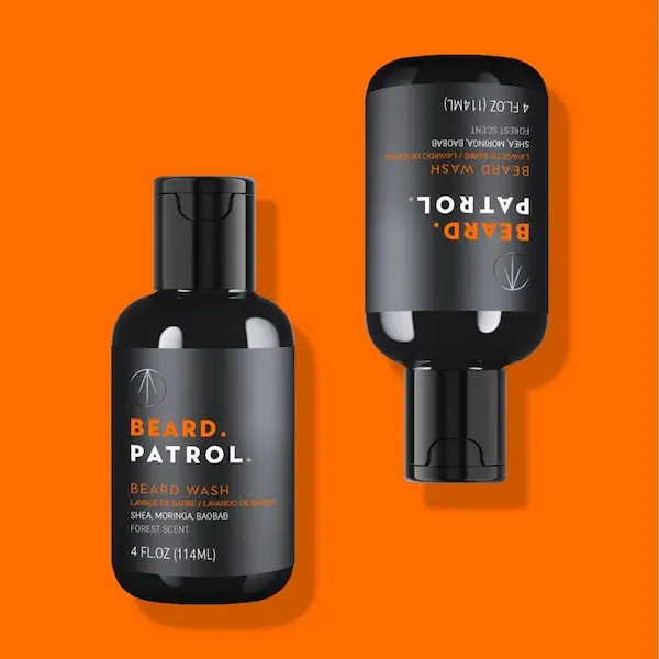Shampoing Barbe aux huiles de Moringa et Baobab - Beard Patrol