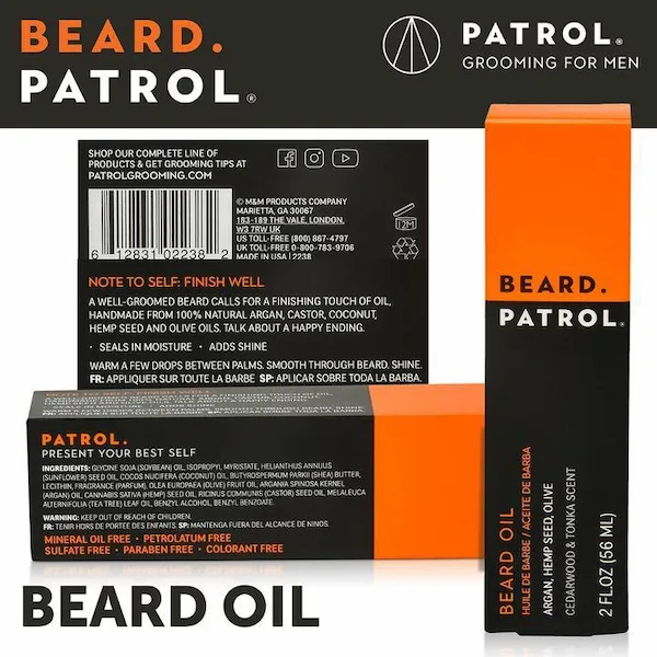 Huile à Barbe - Beard Patrol