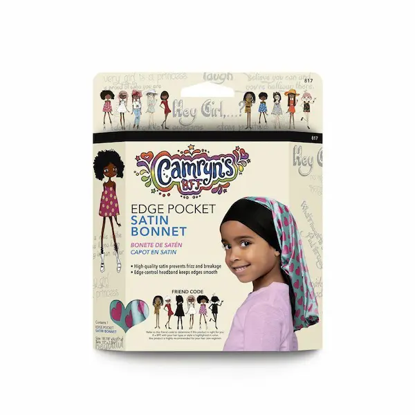 Bonnet Satin pour Tresses Enfant - Camryn's BFF