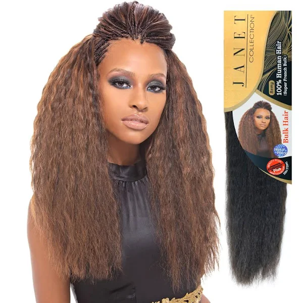 Mèches à tresser Naturelles SUPER FRENCH BULK - Janet Collection