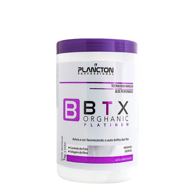 BTX Platinum - Realinhamento de Forma Plancton - 100g Cheveux Blonds