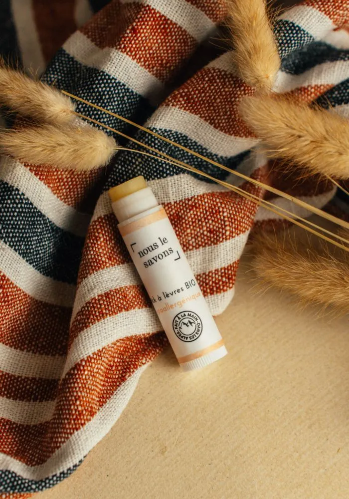 Stick à lèvres bio - Hypoallergénique