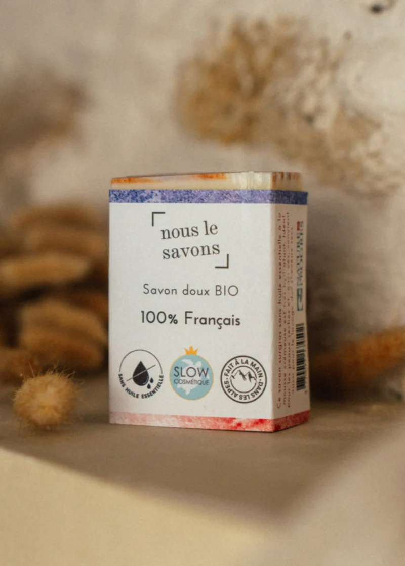 Savon bio doux – 100% Français