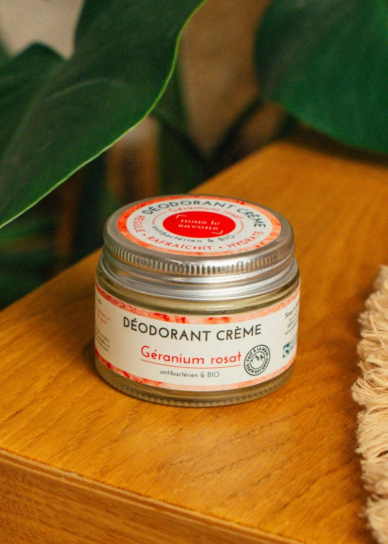 Déodorant naturel au Géranium Rosat
