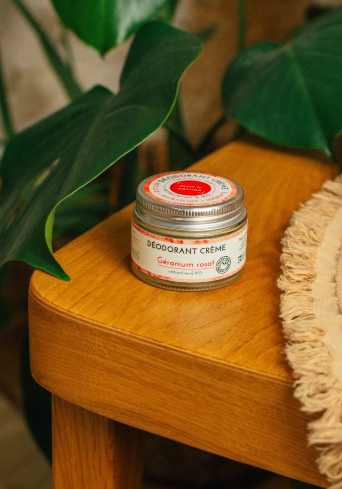 Déodorant naturel au Géranium Rosat