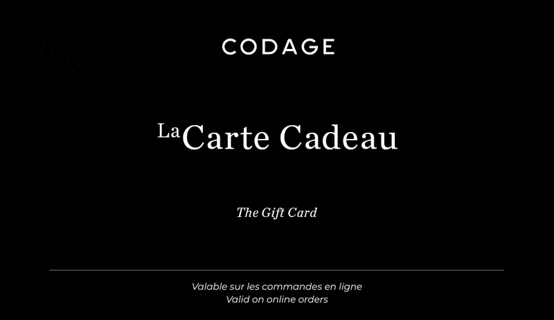 The CODAGE e-Gift Card