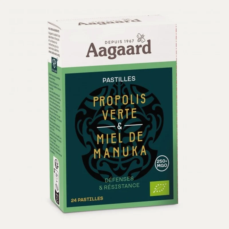 Pastilles Propolis Verte & Miel de Manuka