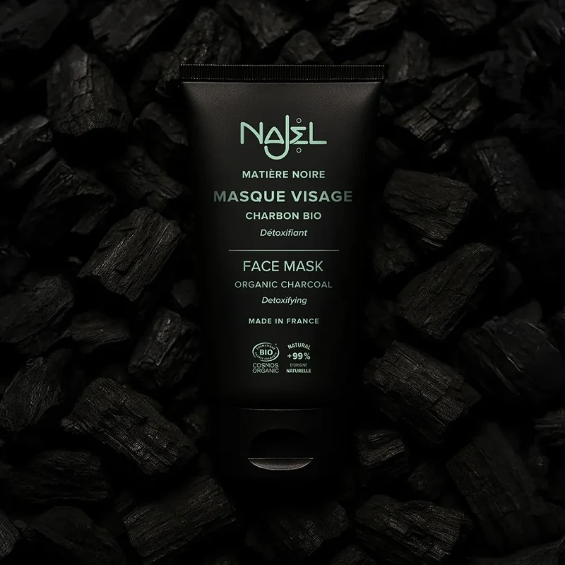 Masque visage au Charbon BIO