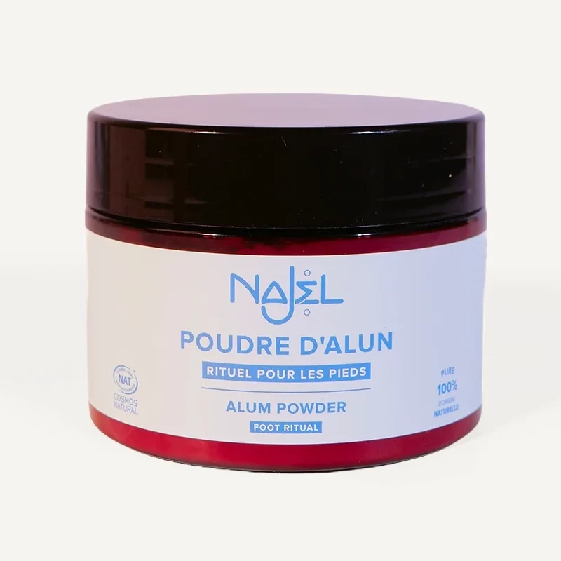 Poudre d'Alun - Soin des pieds