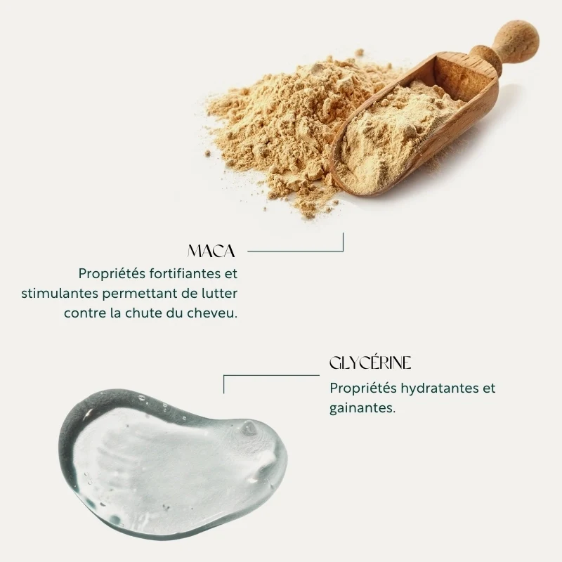 Shampooing lissant à la Maca
