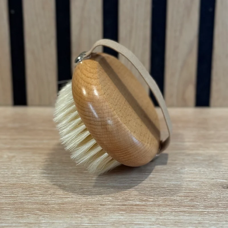 Brosse en poil de sanglier