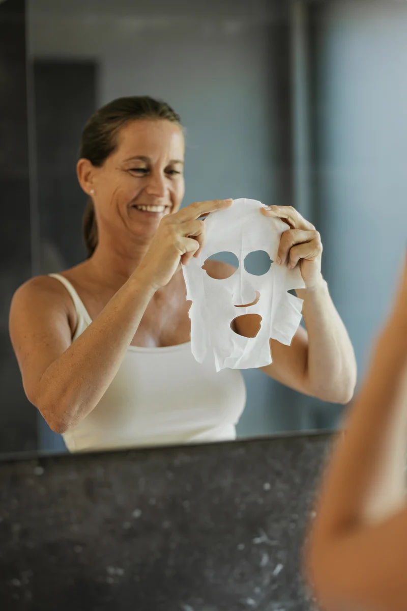 Masque tissu visage bio à la bave d’escargot - Royer Cosmétique