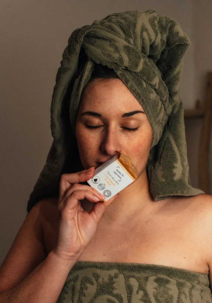 Savon bio doux – Cire d'abeille & Miel