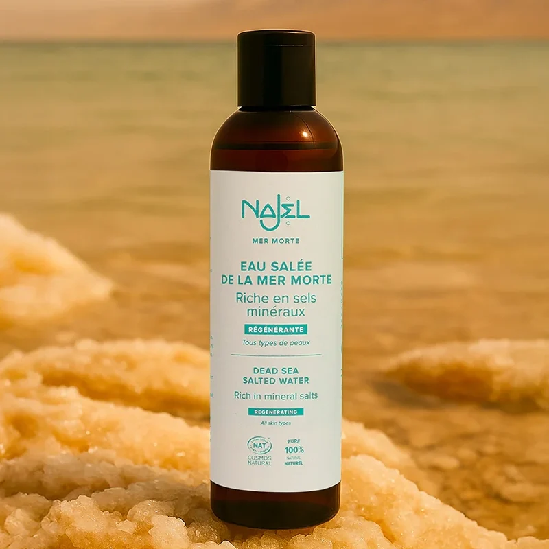 Eau salée de la Mer Morte