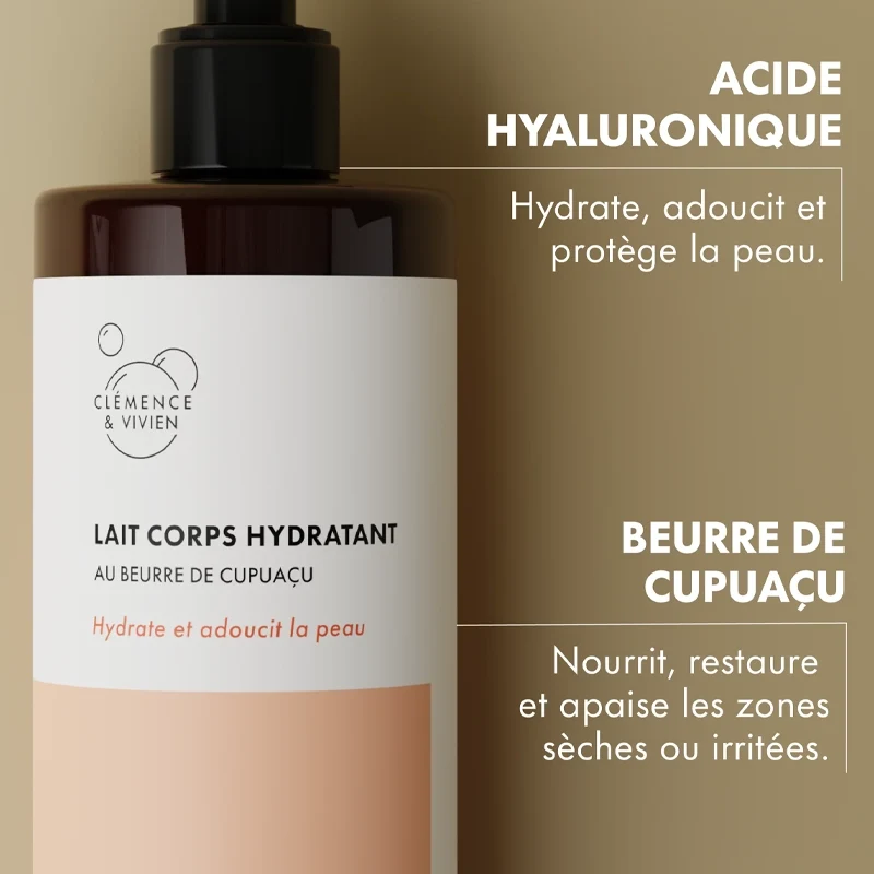Lait corps hydratant