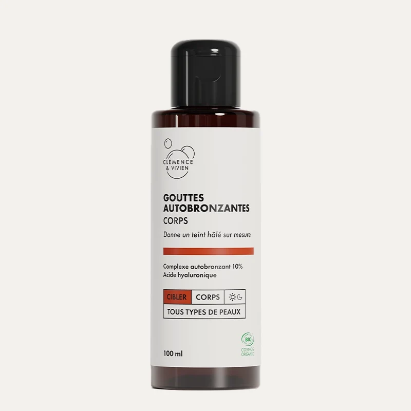 Gouttes autobronzantes corps