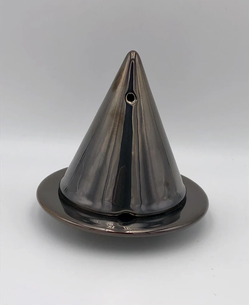 Diffuseur Brûleur Lampe Merlin en céramique + sachet de poudre de Bois de Cade