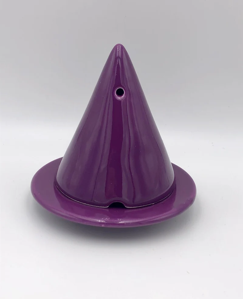 Diffuseur Brûleur Lampe Merlin en céramique + sachet de poudre de Bois de Cade