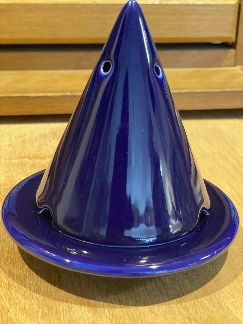Diffuseur Brûleur Lampe Merlin en céramique + sachet de poudre de Bois de Cade