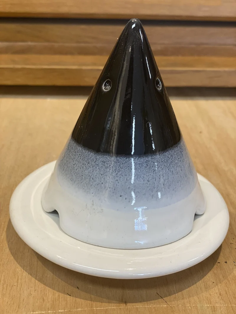 Diffuseur Brûleur Lampe Merlin en céramique + sachet de poudre de Bois de Cade