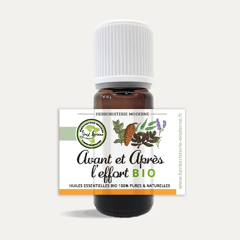 Avant et après l'effort - Mélanges d'huiles essentielles