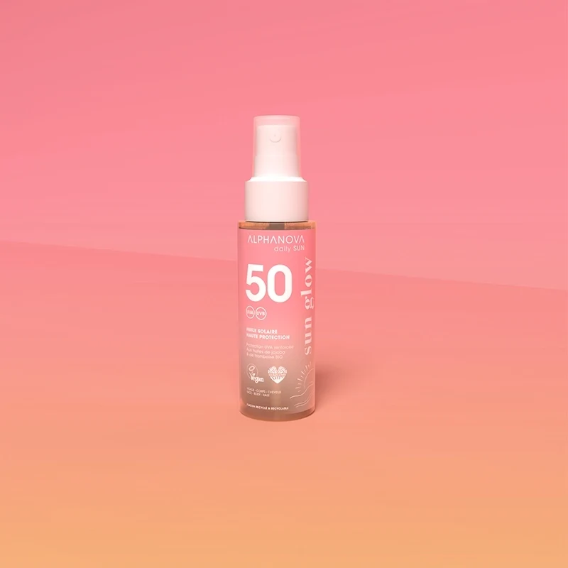 Huile solaire SPF 50 - Format voyage