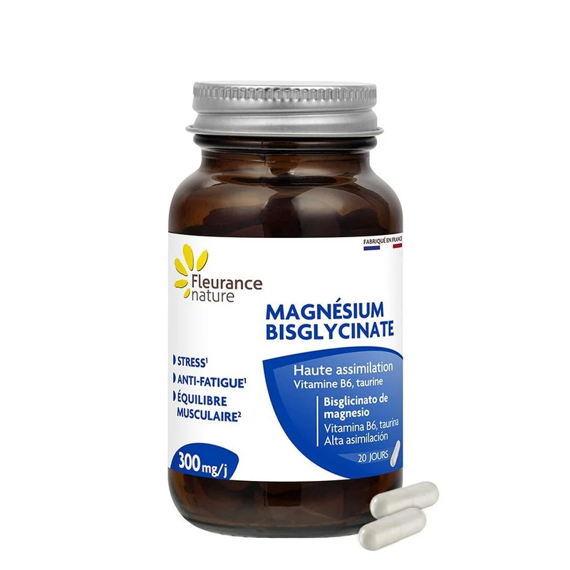 🌿 Magnésium Bisglycinate - Fleurance Nature