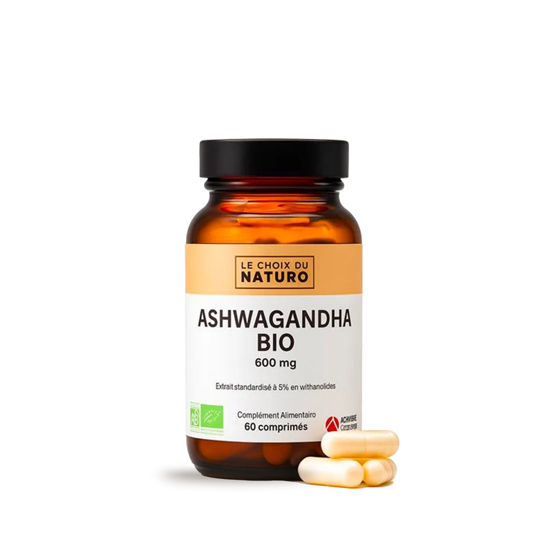 Ashwagandha bio KSM66 - 60 comprimés