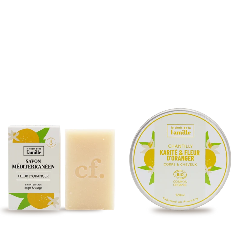 Duo hydratant fleur d'oranger