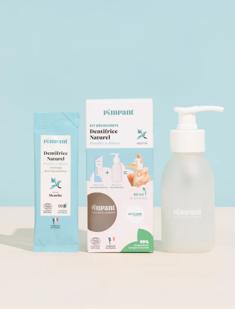 Pack découverte Dentifrice Menthe – Pimpant