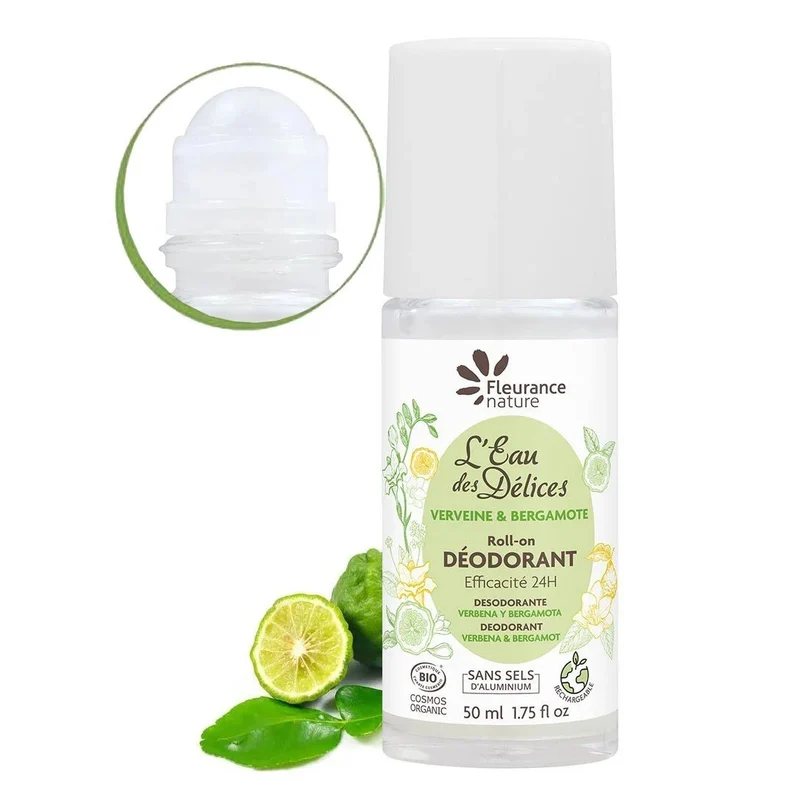 Déodorant Rechargeable Verveine & Bergamote Bio - Fleurance Nature
