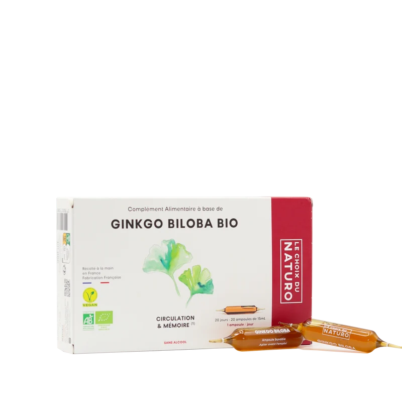 Ginkgo Biloba Bio - Complément alimentaire