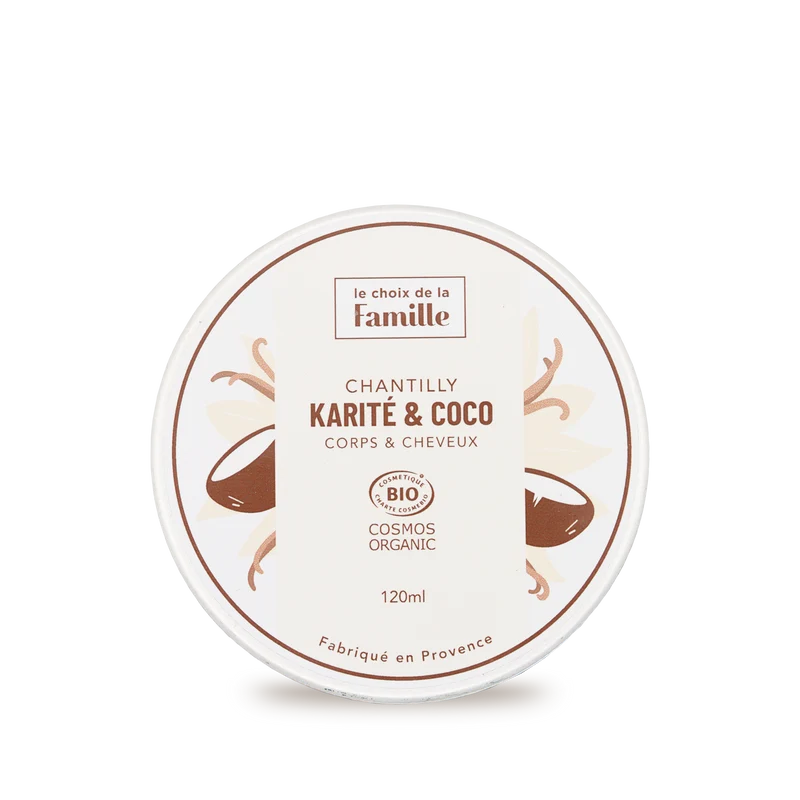 Chantilly corps et cheveux - Karité & Coco