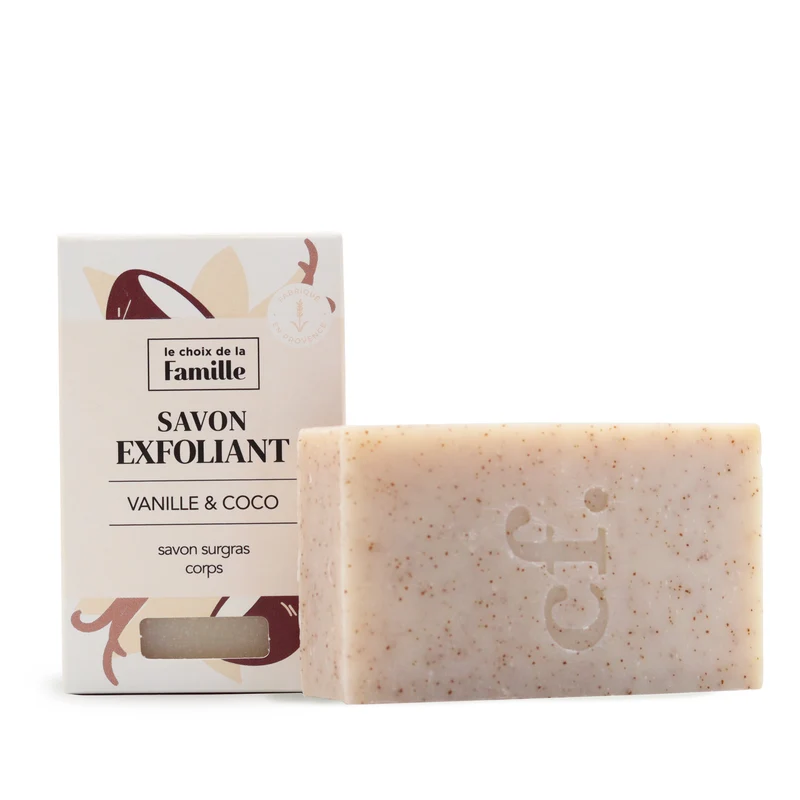 Savon surgras Exfoliant corps - Vanille & Coco