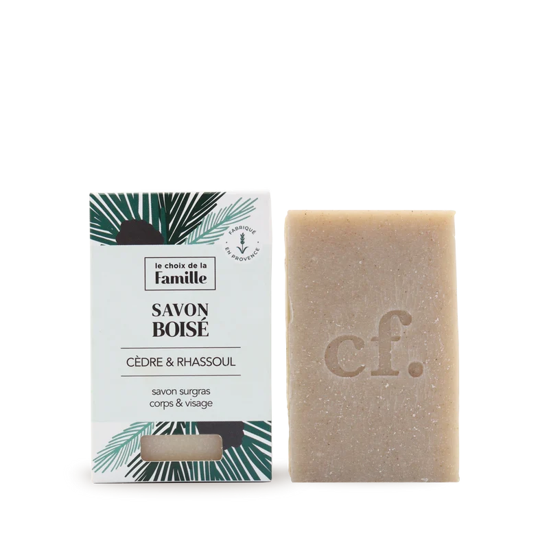 Savon surgras Boisé corps - Cèdre & Rhassoul