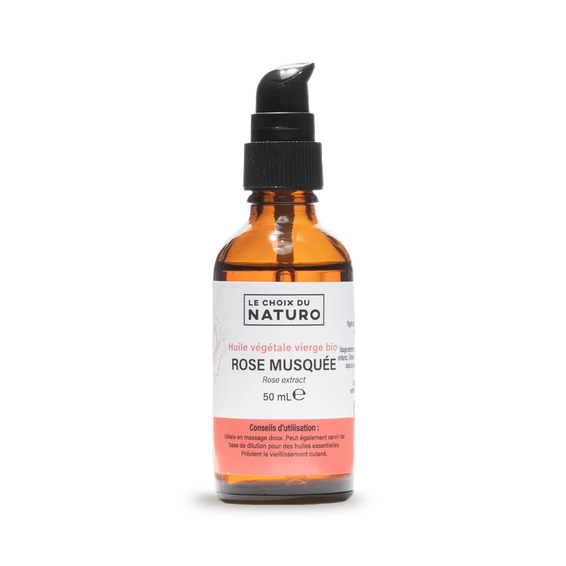 Huile végétale de Rose Musquée bio