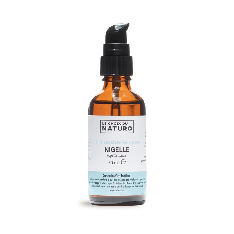 Huile végétale de Nigelle bio
