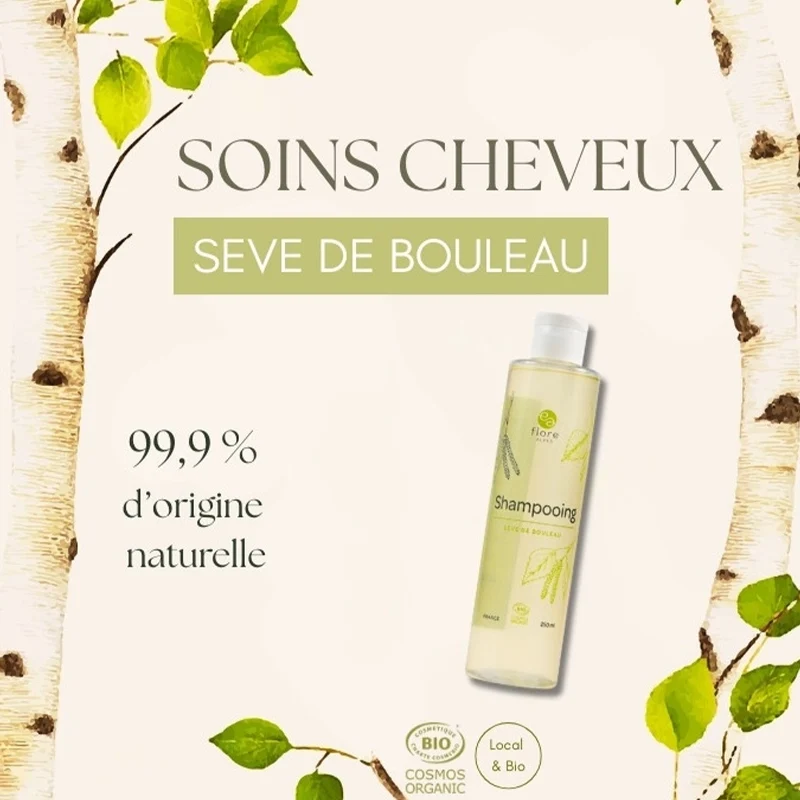 Shampooing végétal à la sève de Bouleau BIO
