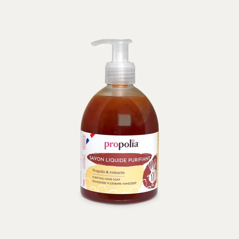 Savon liquide mains purifiant Propolis & Romarin