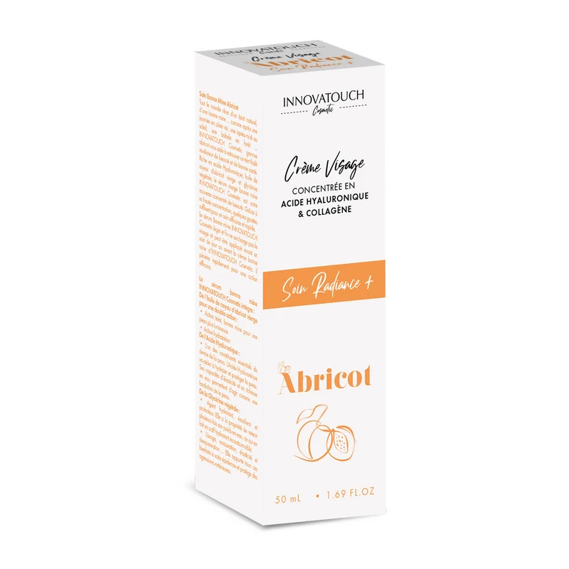 Crème visage Soin Radiance - Acide Hyaluronique & Collagène