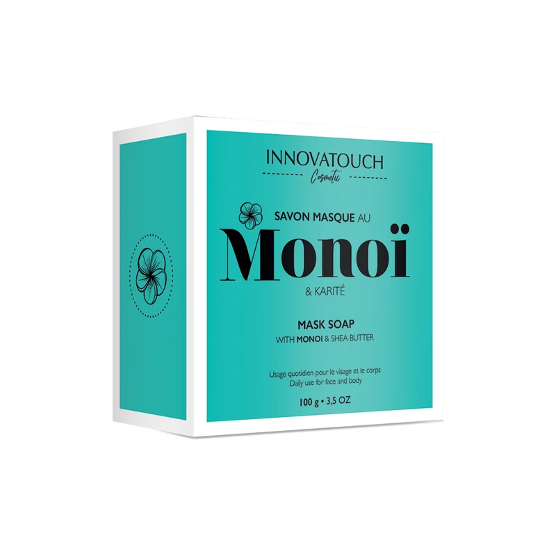 Savon masque 2 en 1 au Monoï
