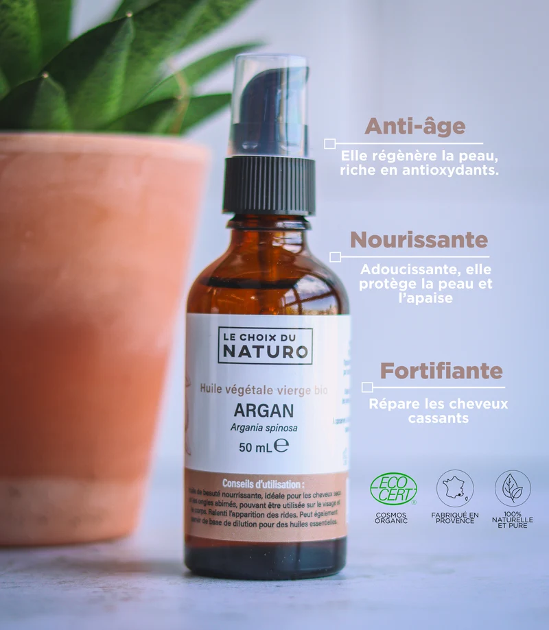 Huile végétale Argan bio