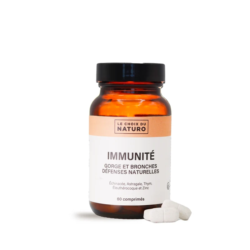 Complexe Immunité - Échinacée Thym Astragale Éleuthérocoque et Zinc