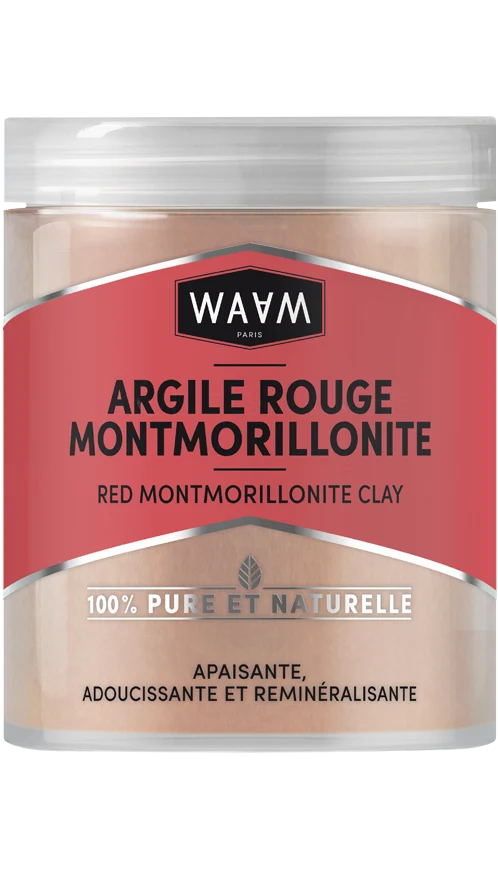 Argile rouge montmorillonite