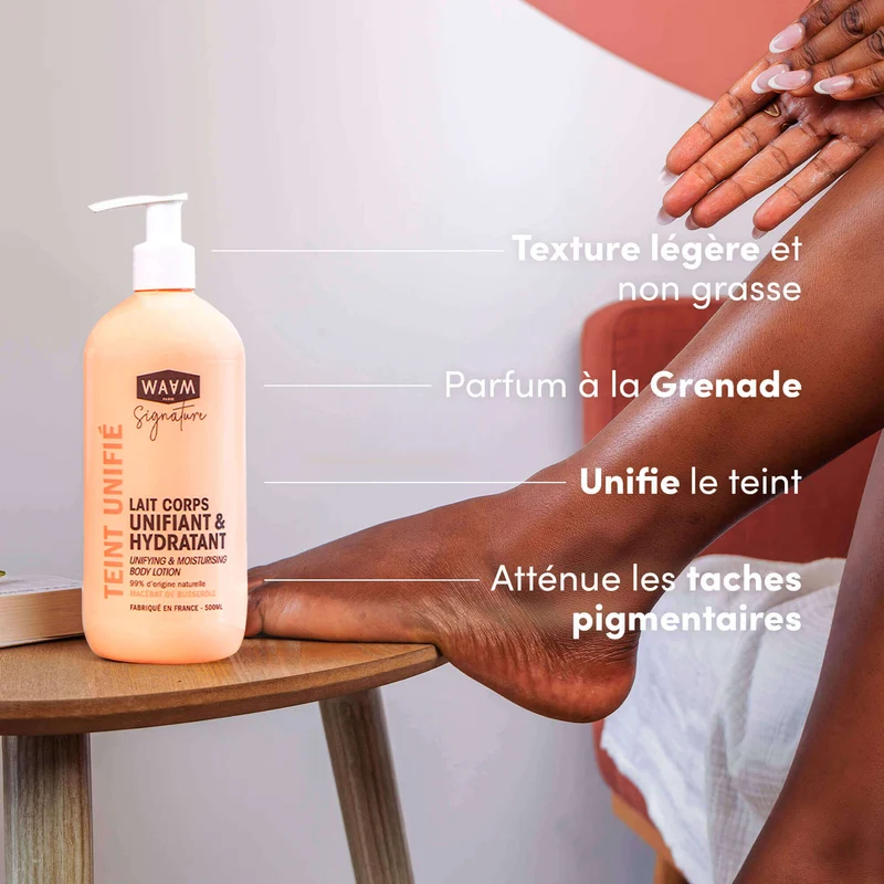 Lait Unifiant et Hydratant