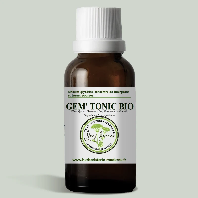 Macérât glycériné concentré de bourgeons Gem Tonic BIO