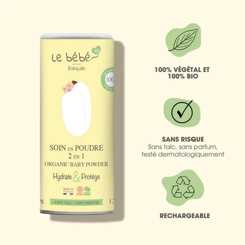 Soin en poudre 2 en 1 BIO