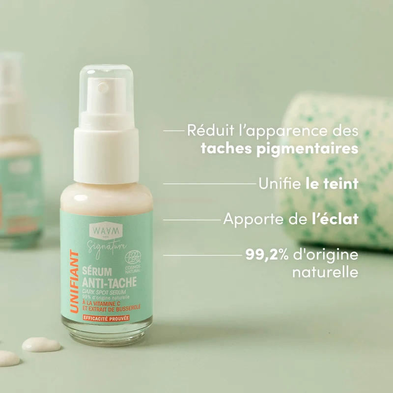 Sérum Anti-tache à l'Extrait de Busserole