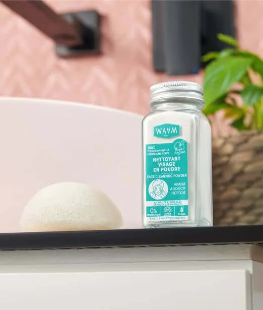 Nettoyant Visage Exfoliant en Poudre